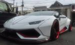 Lamborghini Huracan in White by Liberty Walk 2016 года